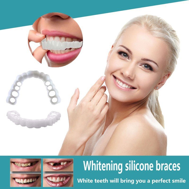 2ª Gen Dentaduras de Silicona Blanqueadoras - Terzo stile