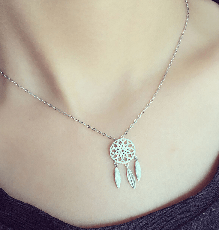 Collar de plata para mujer - Terzo stile
